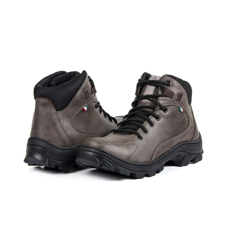 Bota Coturno Masculina Adventure Tratorado - Confortável