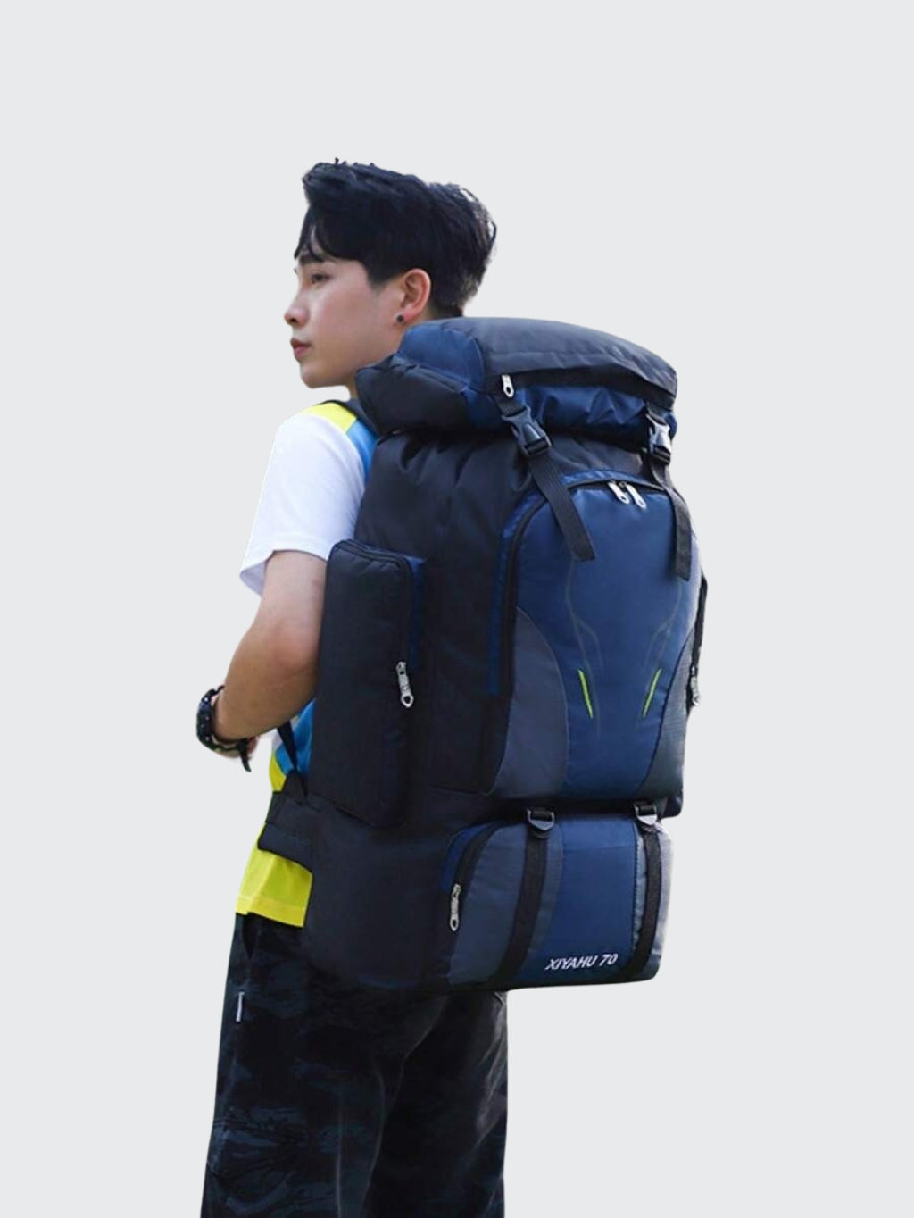 Mochila Para Camping e Trilha 70L Reforçada