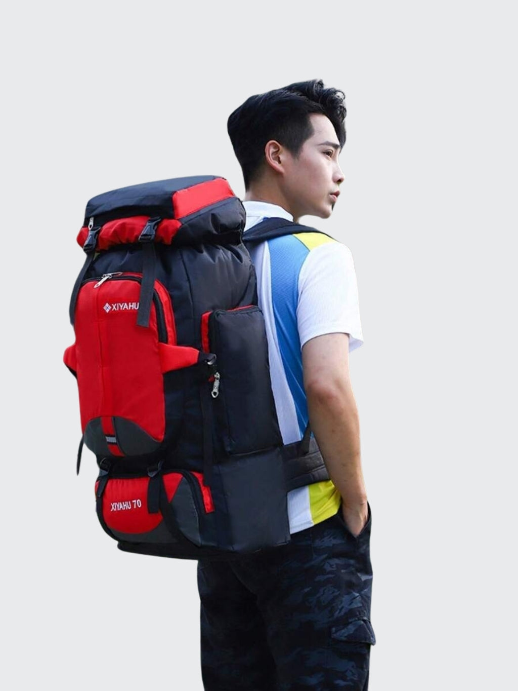 Mochila Para Camping e Trilha 70L Reforçada