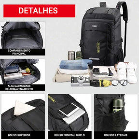 Mochila Impermeável Urban Camping 60L