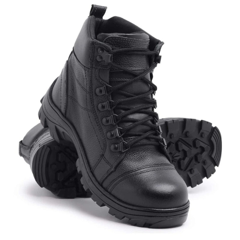 Bota Masculina Coturno Chelsea Couro