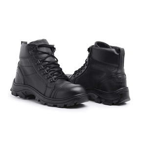 Bota Masculina Coturno Chelsea Couro