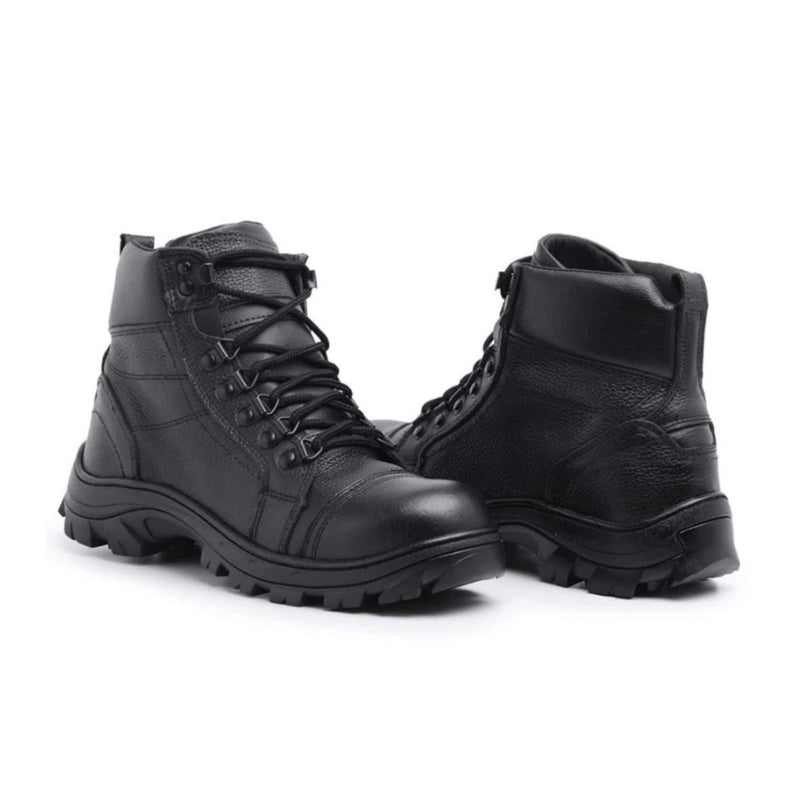 Bota Masculina Coturno Chelsea Couro
