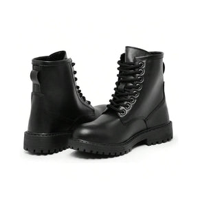 Bota Masculina Tática Cano Médio - Militar