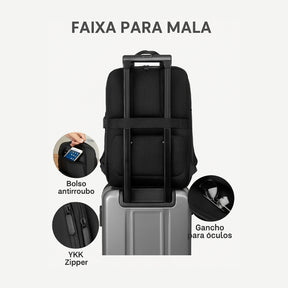 Mochila para Notebook Impermeável Executiva - 15,6”