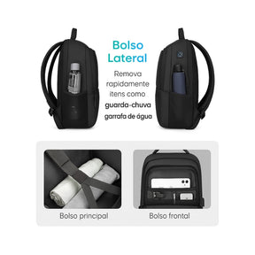 Mochila para Notebook Impermeável Executiva - 15,6”