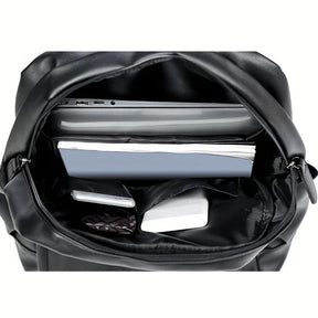 Mochila para Viagem em Couro Impermeável